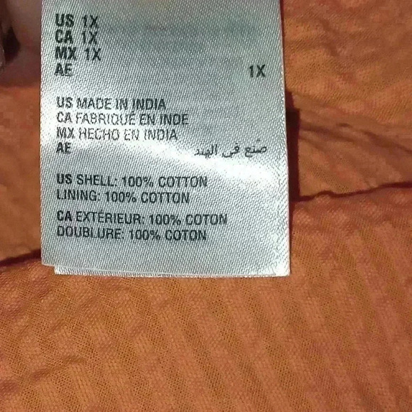 And Now This Keyhole Dress Womens Plus size 1X Mango Color NWT - Picture 14 of 16